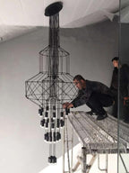 Lattice Chandelier