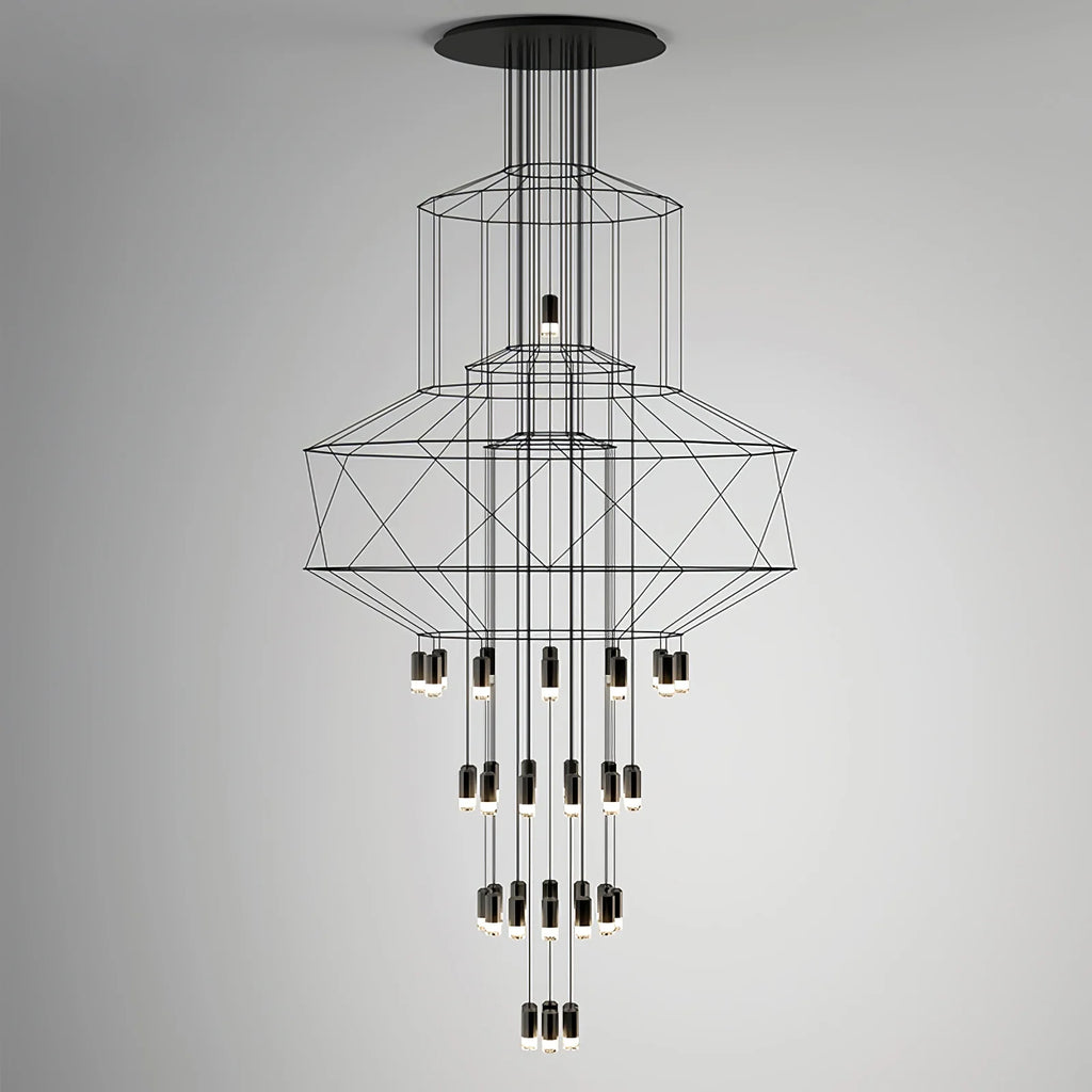 Lattice Chandelier