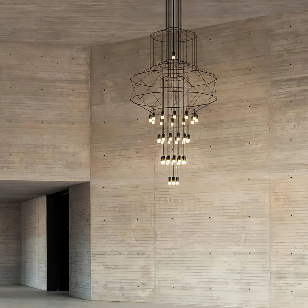 Lattice Chandelier