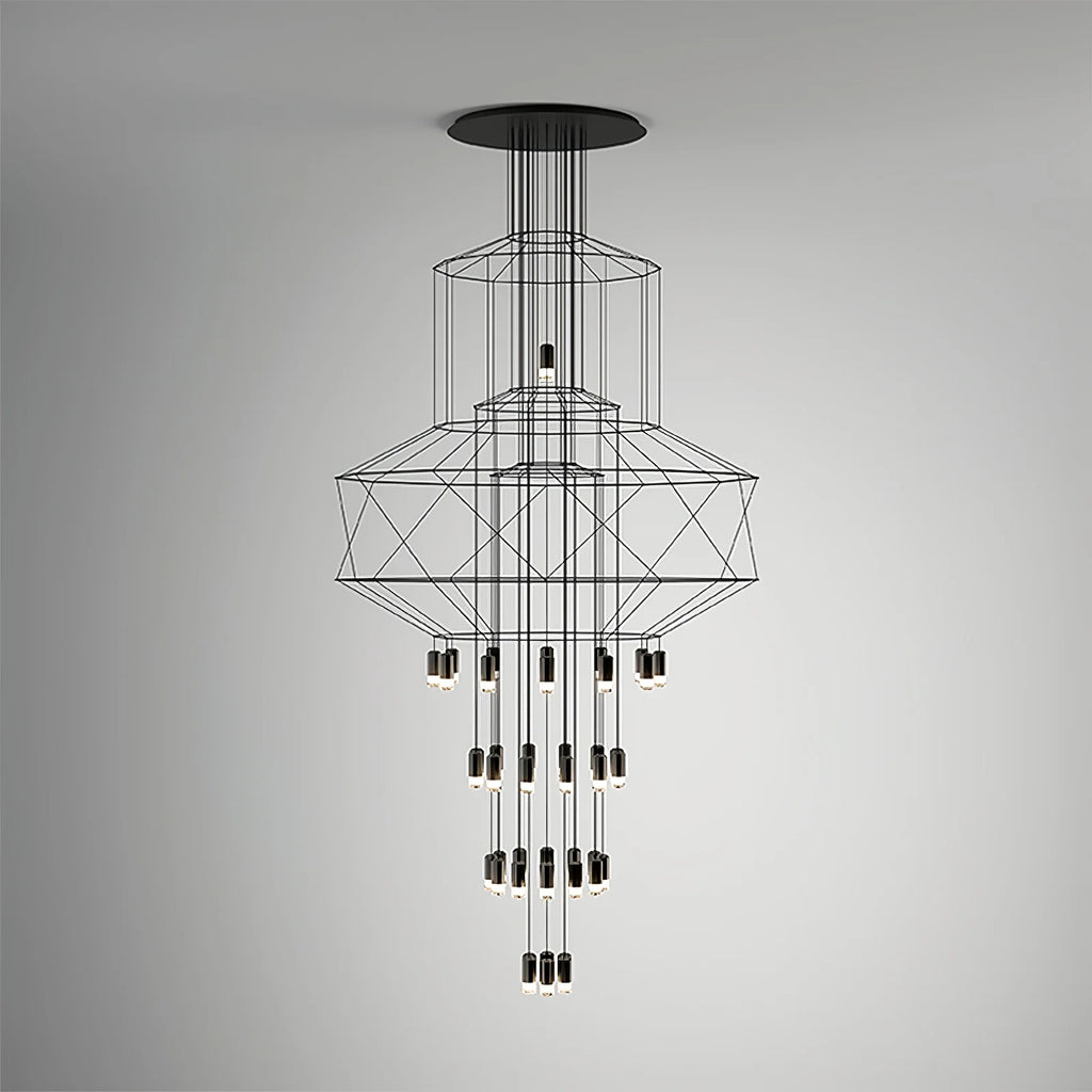 Lattice Chandelier
