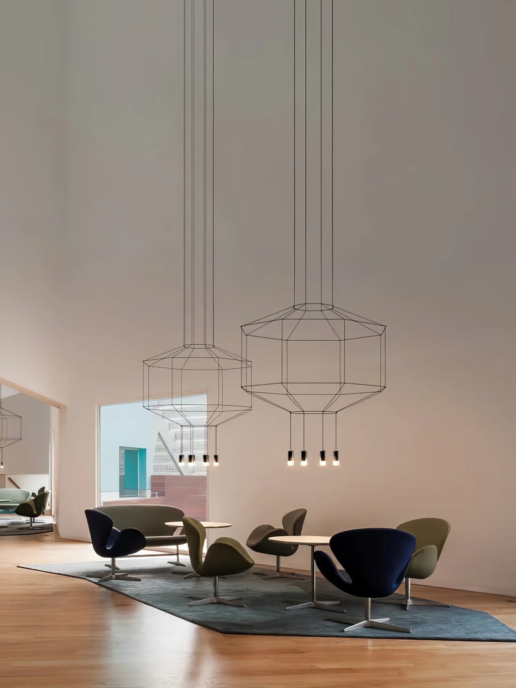 Lattice Chandelier