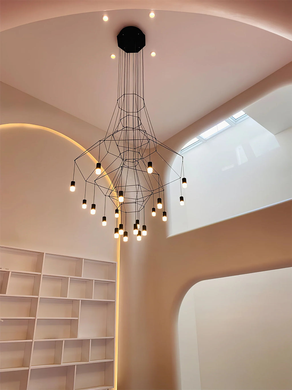 Lattice Chandelier