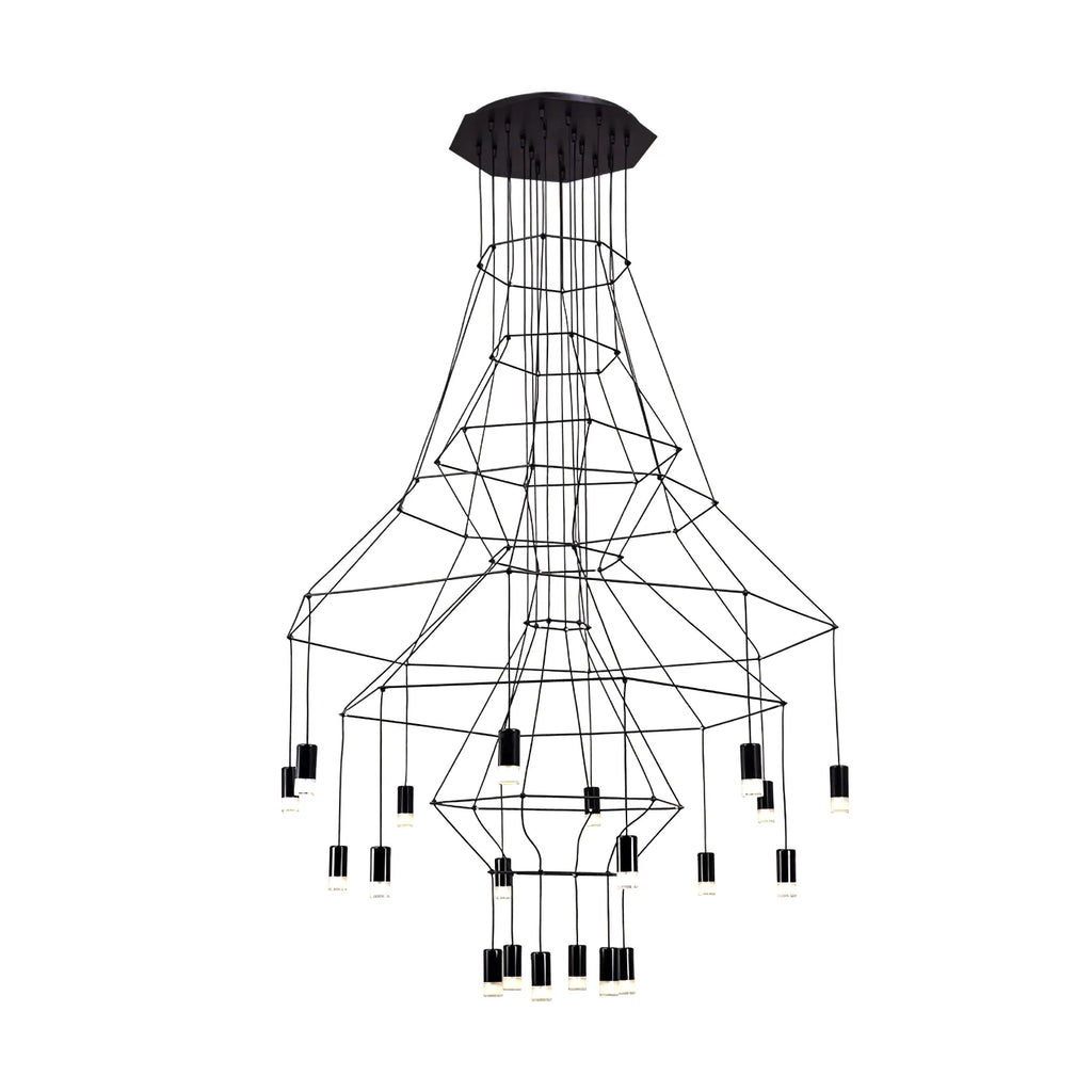 Lattice Chandelier