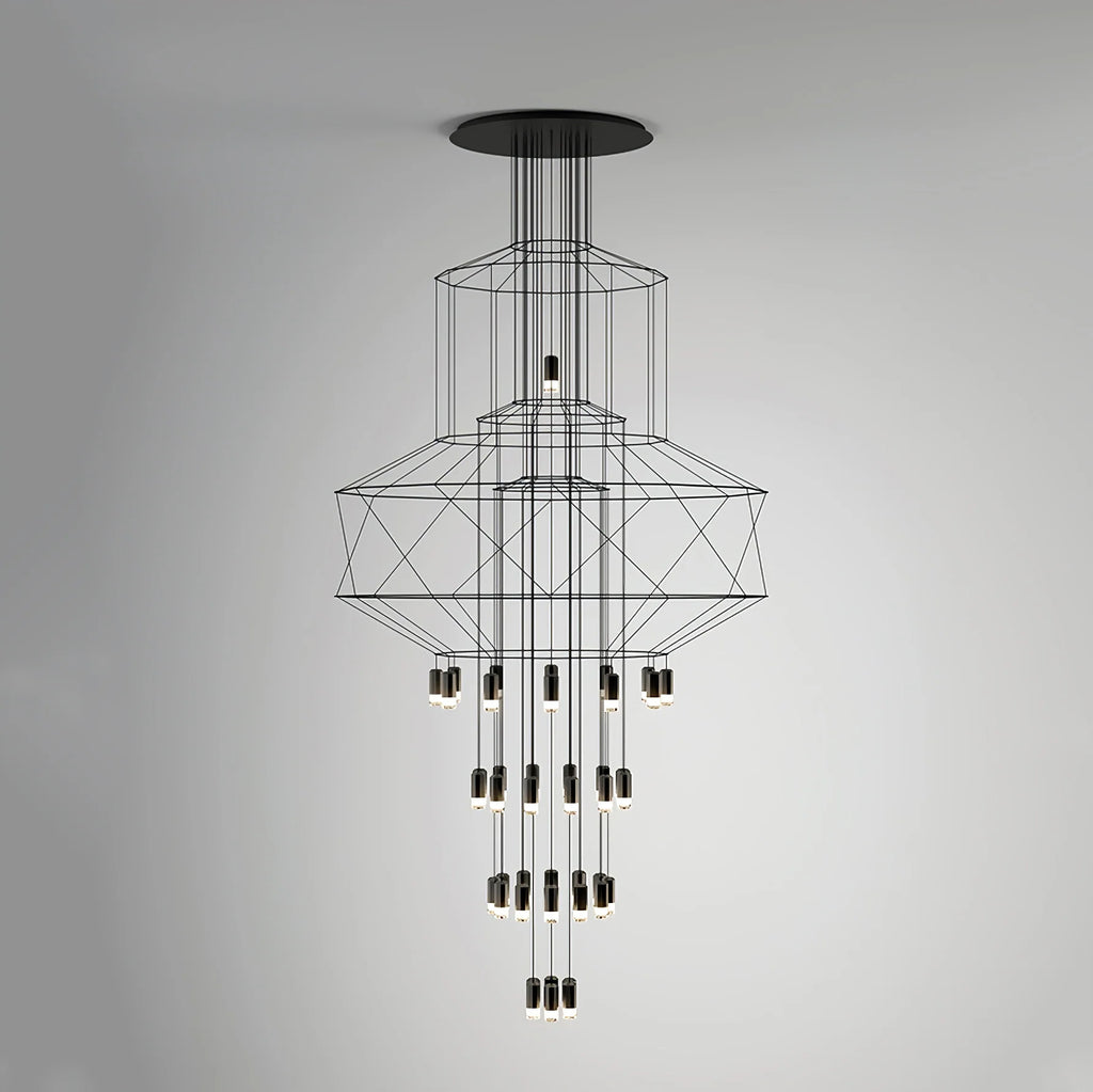 Lattice Chandelier