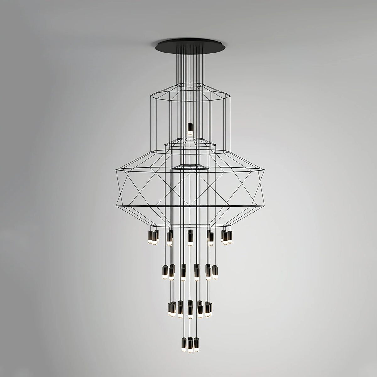 Lattice Chandelier