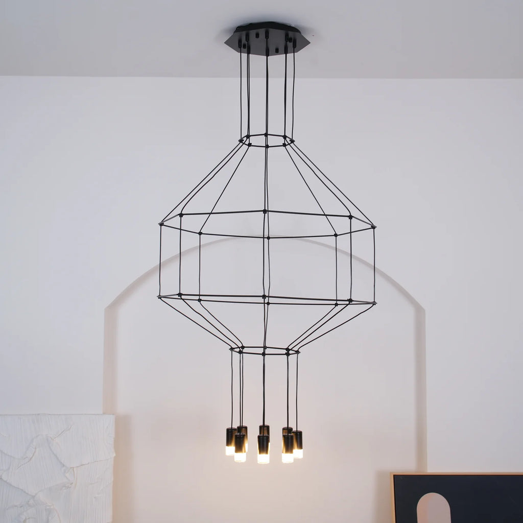 Lattice Chandelier