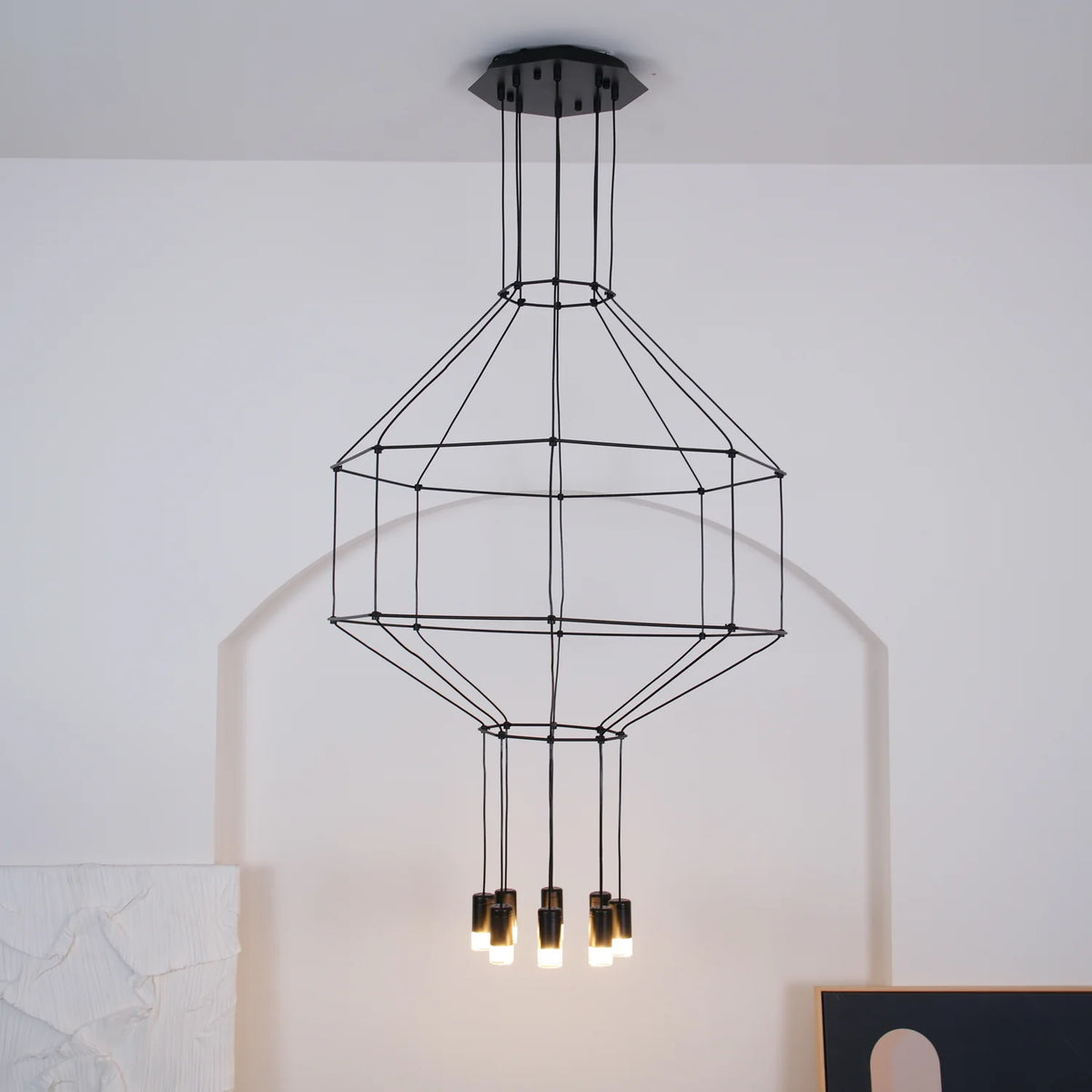 Lattice Chandelier