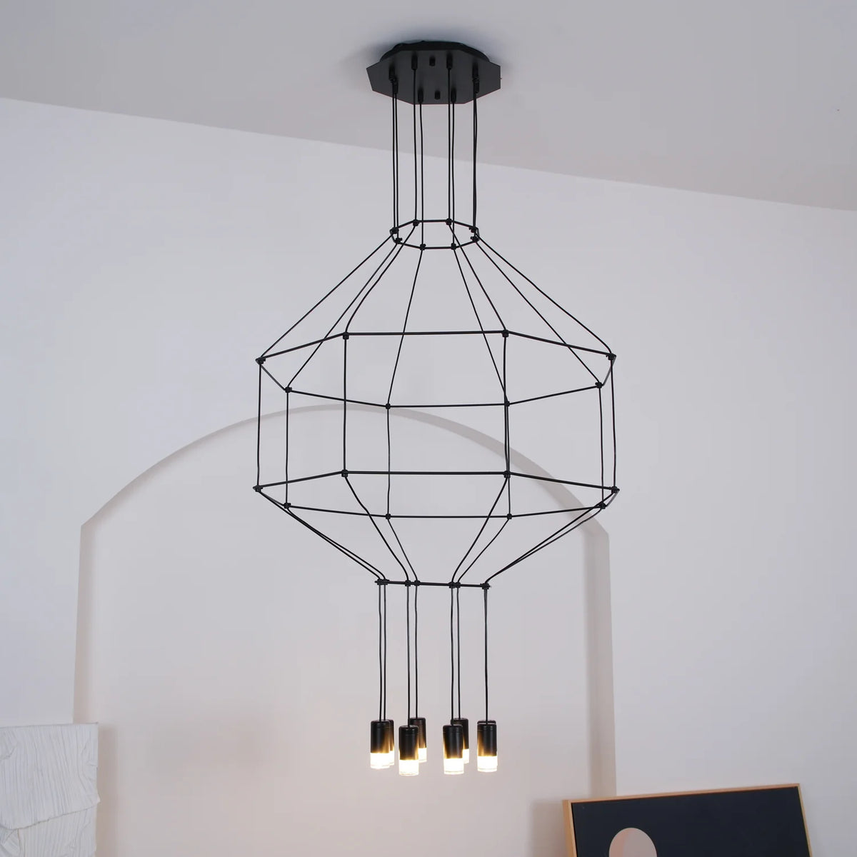 Lattice Chandelier