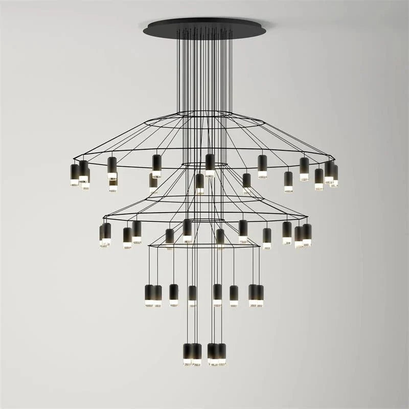 Lattice Chandelier