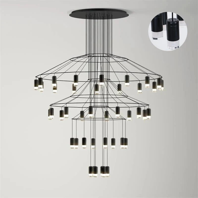 Lattice Chandelier
