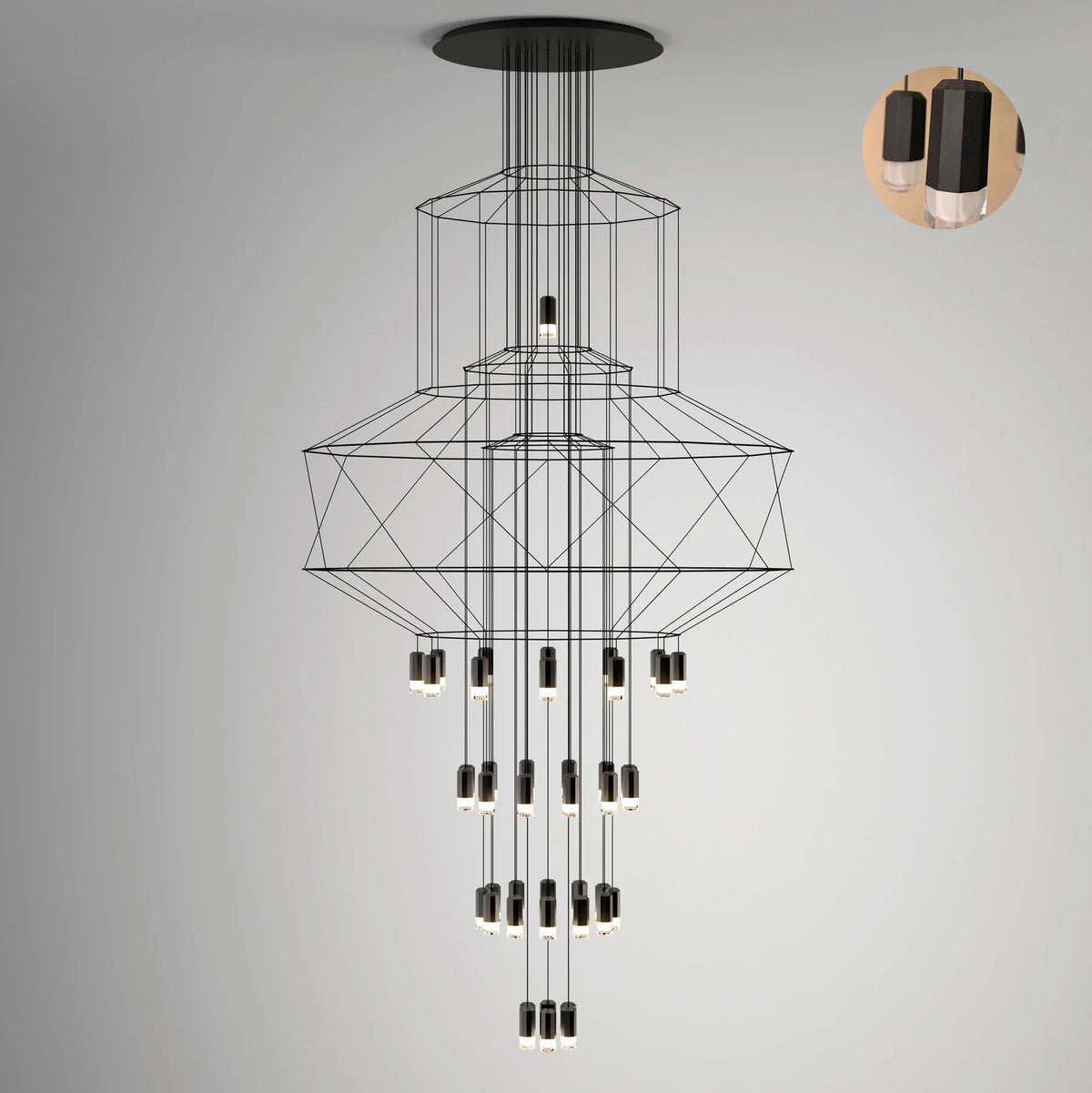 Lattice Chandelier
