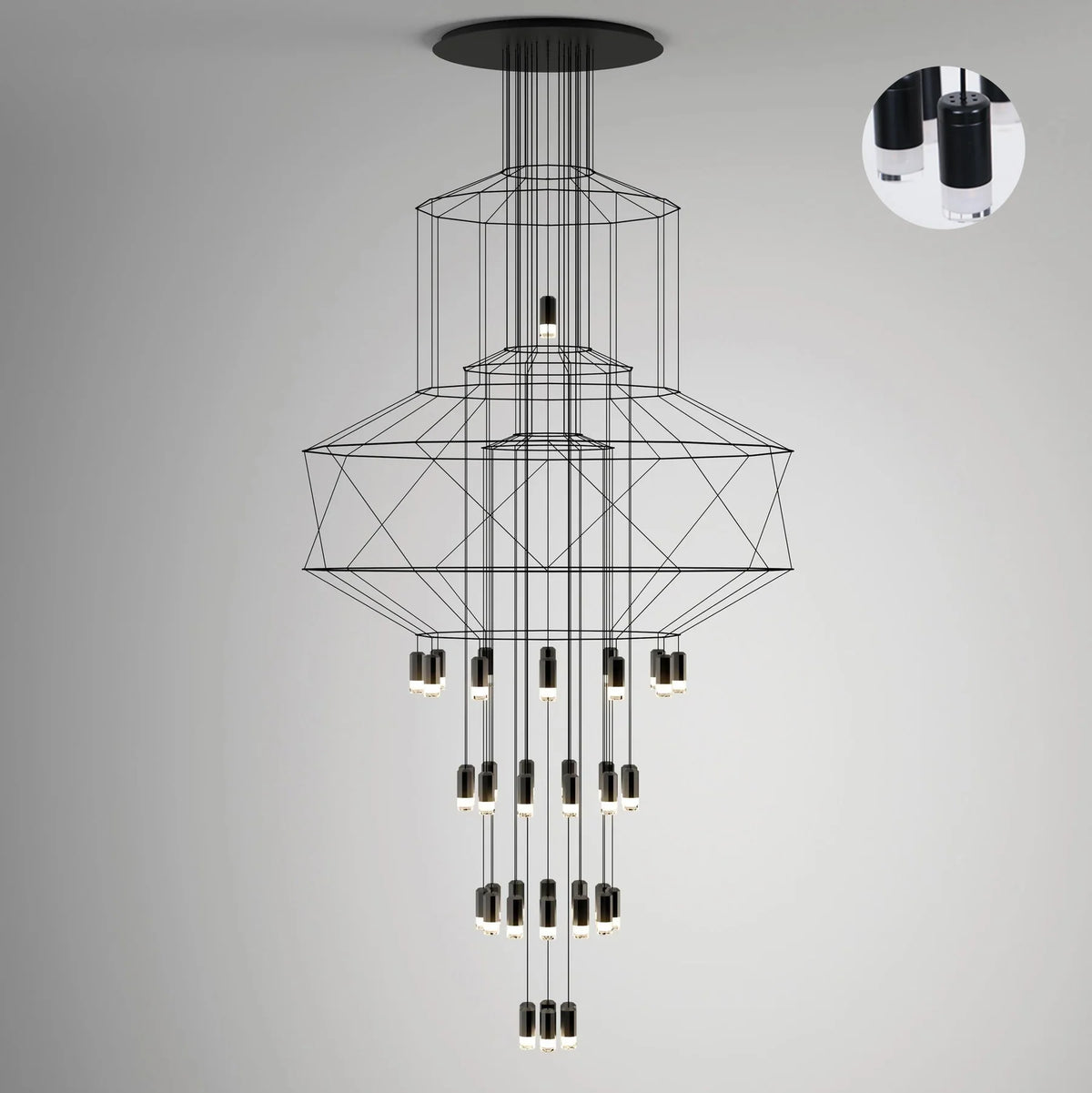 Lattice Chandelier