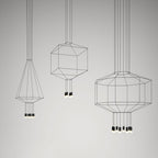 Geometric Lines Pendant Lamp