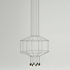 Geometric Lines Pendant Lamp