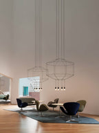 Geometric Lines Pendant Lamp