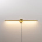 Minimalist Linear LED Plug-in Wall Lamp