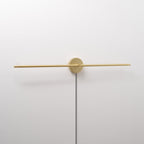 Minimalist Linear LED Plug-in Wall Lamp