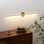 Minimalist Linear LED Plug-in Wall Lamp
