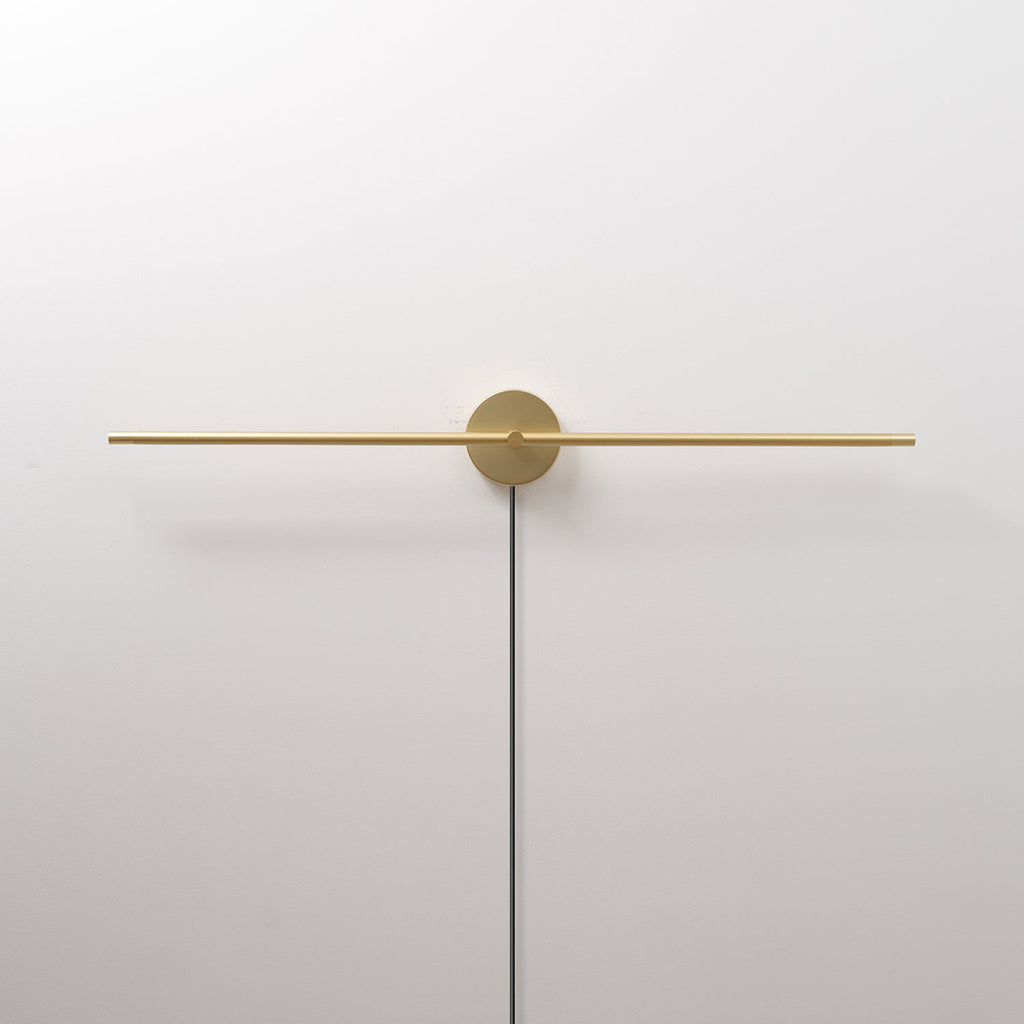 Minimalist Linear LED Plug-in Wall Lamp