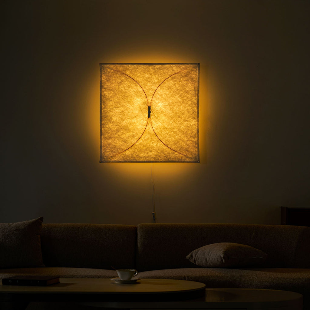 Kite Shaped Paper Wall Lamp