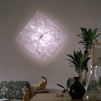 Kite Shaped Paper Wall Lamp