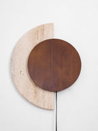 Crescent Halo Plug-in Wall Sconce