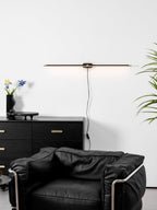 Minimalist Linear Plug-in Wall Lamp