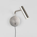 Minimalist Disc Plug-in Wall Sconce