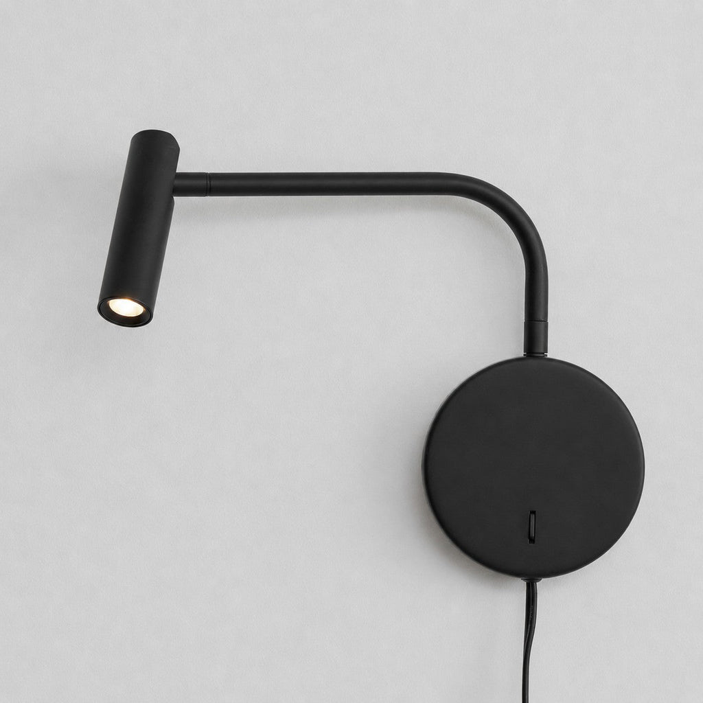 Minimalist Disc Plug-in Wall Sconce
