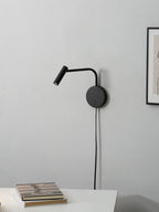 Minimalist Disc Plug-in Wall Sconce