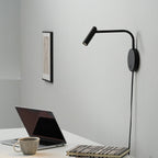 Minimalist Disc Plug-in Wall Sconce