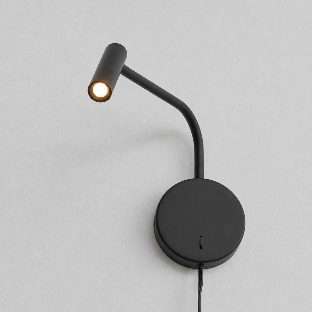 Minimalist Disc Plug-in Wall Sconce