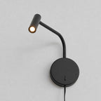 Minimalist Disc Plug-in Wall Sconce