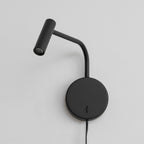 Minimalist Disc Plug-in Wall Sconce