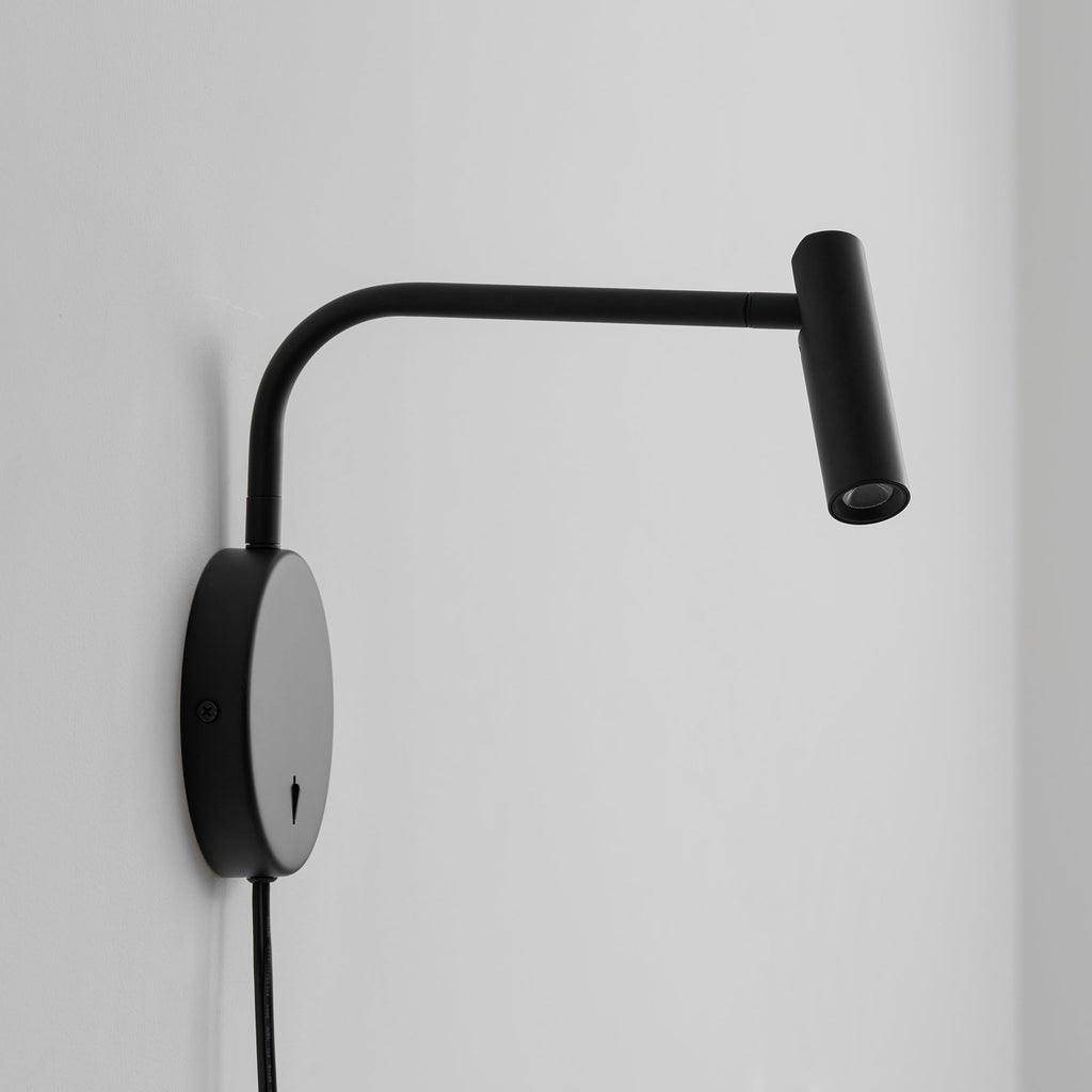 Minimalist Disc Plug-in Wall Sconce