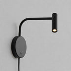 Minimalist Disc Plug-in Wall Sconce