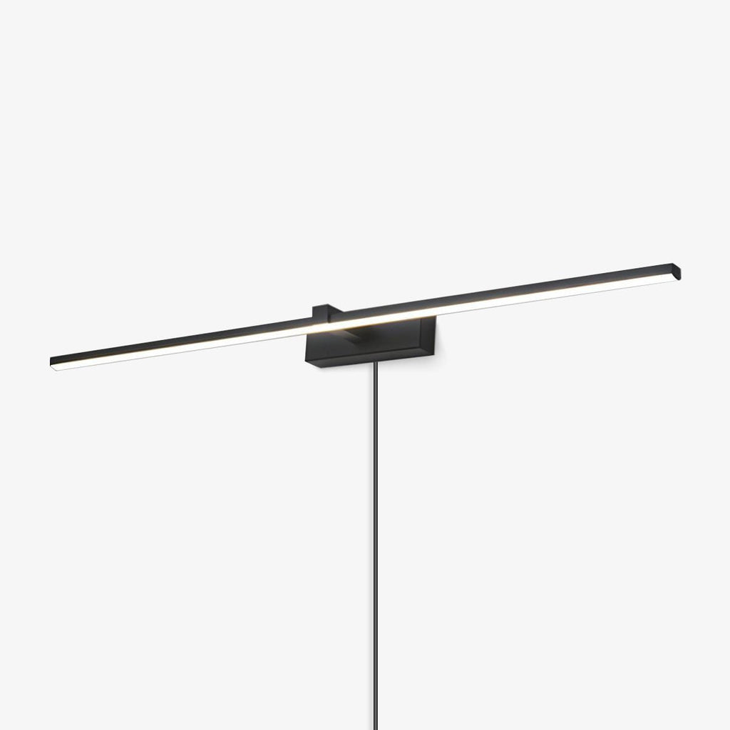 Linear Mirror Plug-in Wall Light