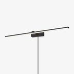 Linear Mirror Plug-in Wall Light