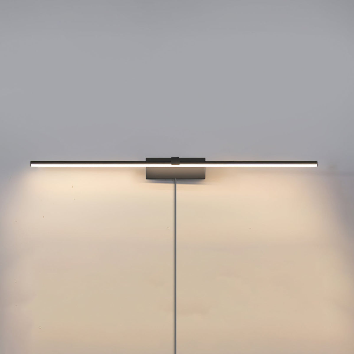 Linear Mirror Plug-in Wall Light