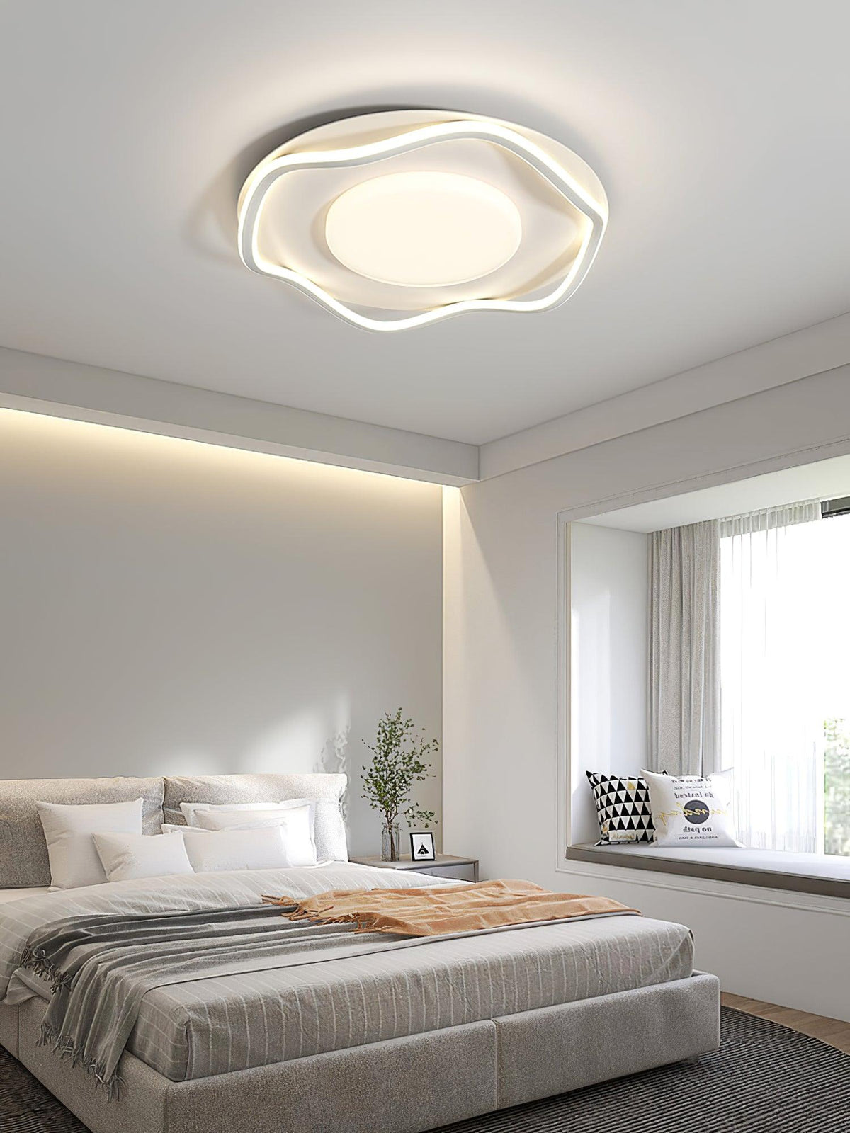 Minimalist Cloud Shape Ceiling Lamp
