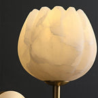 Mian Alabaster Plug-in Wall Lamp