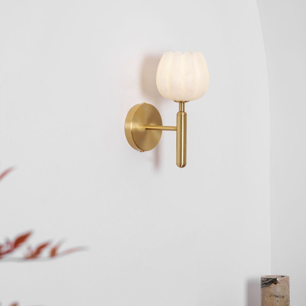 Mian Alabaster Wall Lamp
