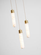 Alabaster Tala Brass Pendant Lamp