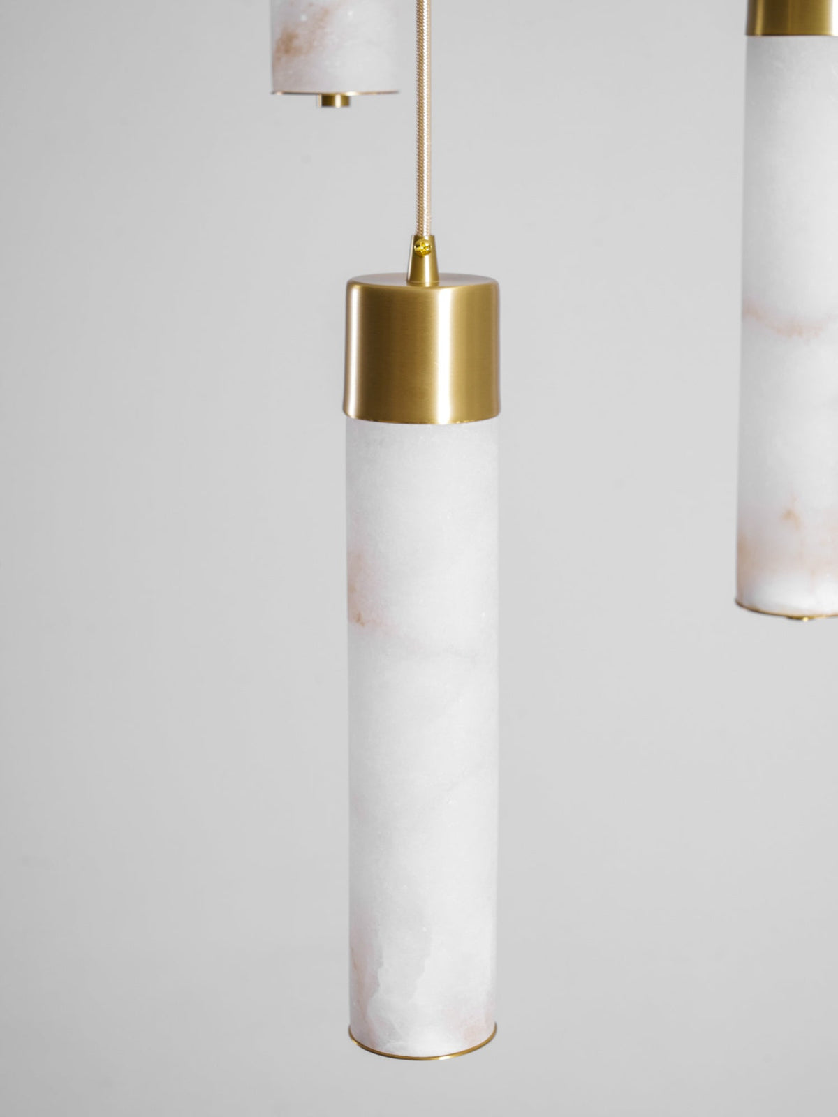 Alabaster Tala Brass Pendant Lamp