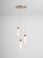 Alabaster Tala Brass Pendant Lamp