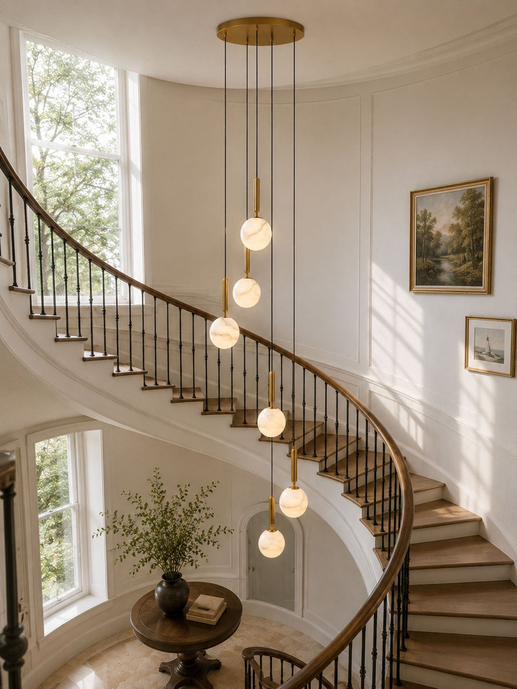 Bosso Alabaster Pendant Lamp