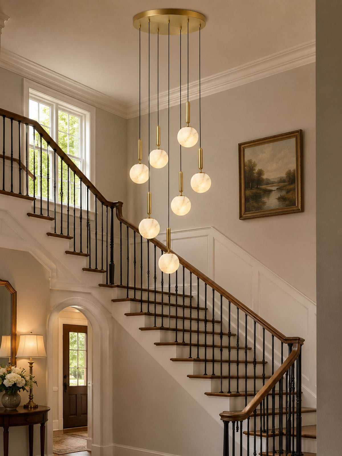 Bosso Alabaster Pendant Lamp