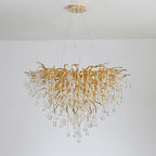 Teardrop Crystal Chandelier