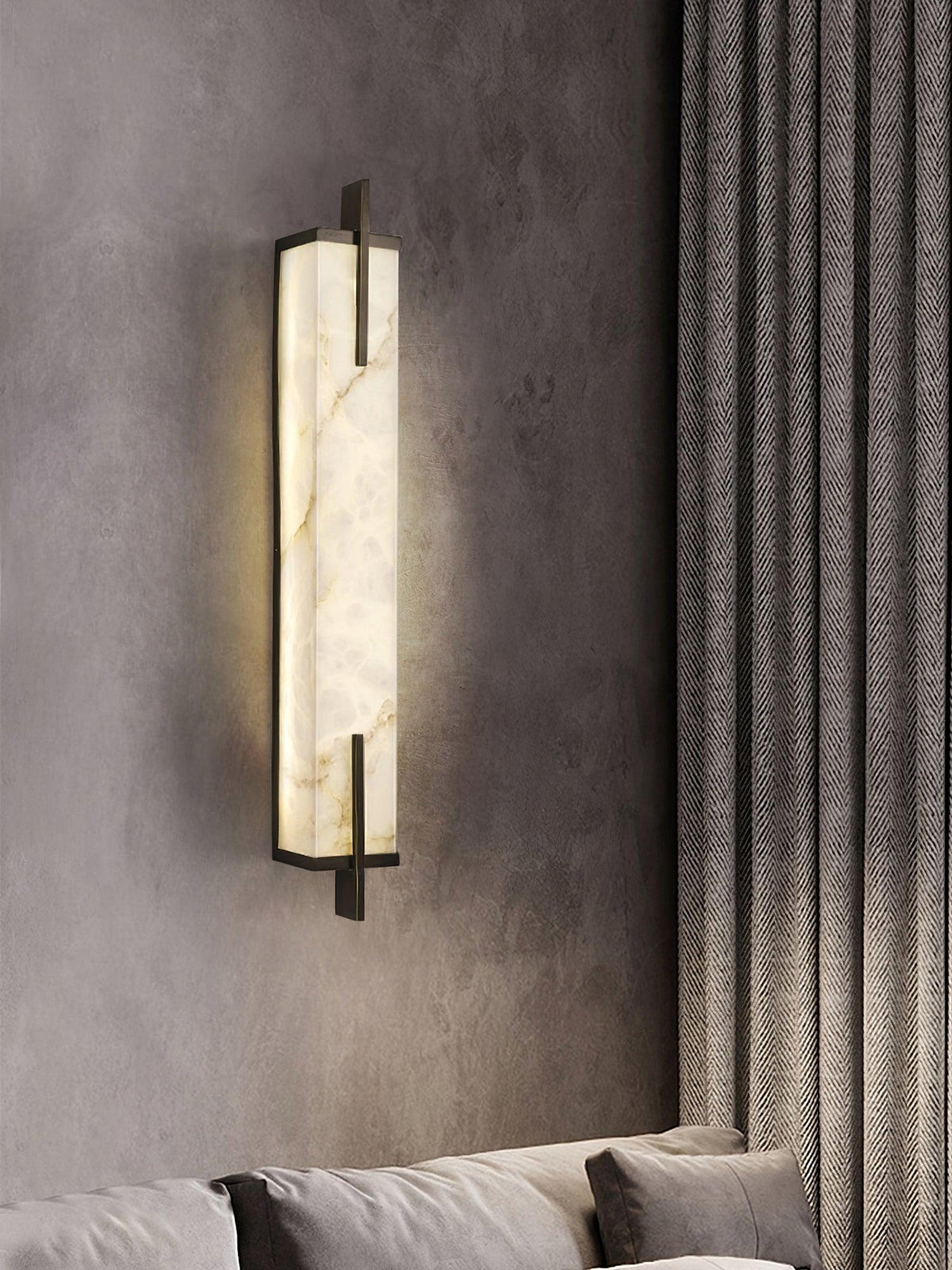 Calliope Alabaster Wall Sconce