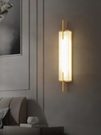 Calliope Alabaster Wall Sconce